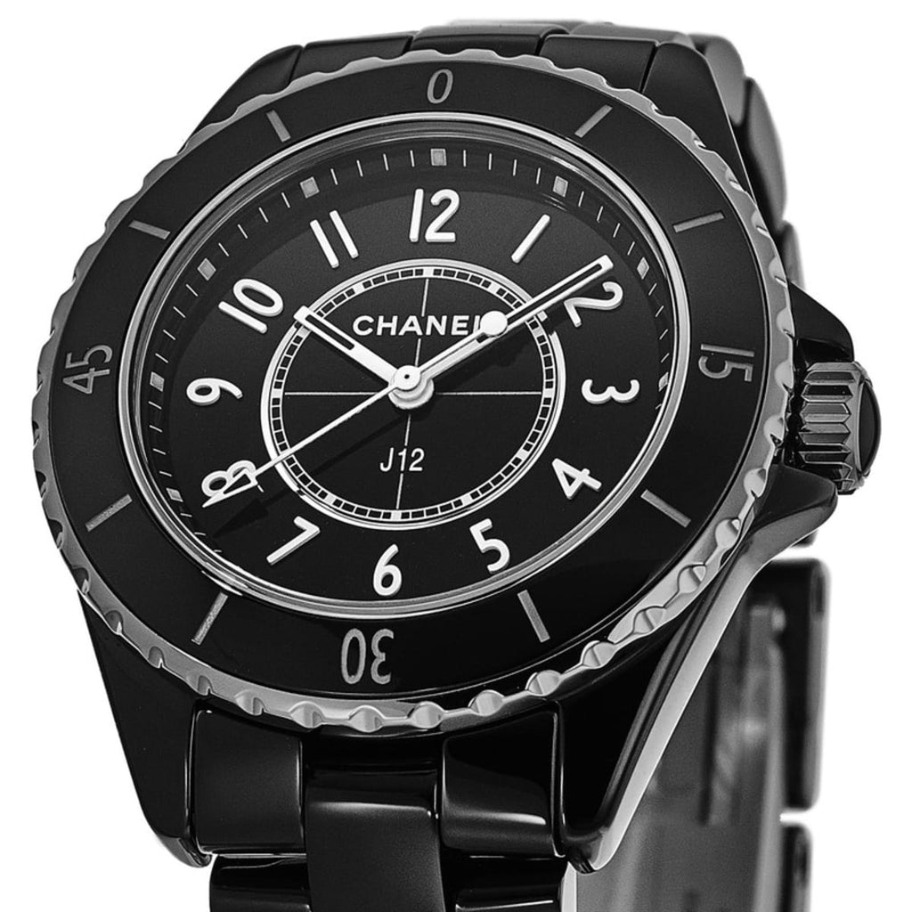 Chanel J12 Quartz Black Dial Black Steel Strap Watch for Women - J12 H5695 Buy Now By Chanel