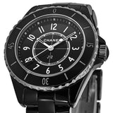 Chanel J12 Quartz Black Dial Black Steel Strap Watch for Women - J12 H5695 Buy Now By Chanel