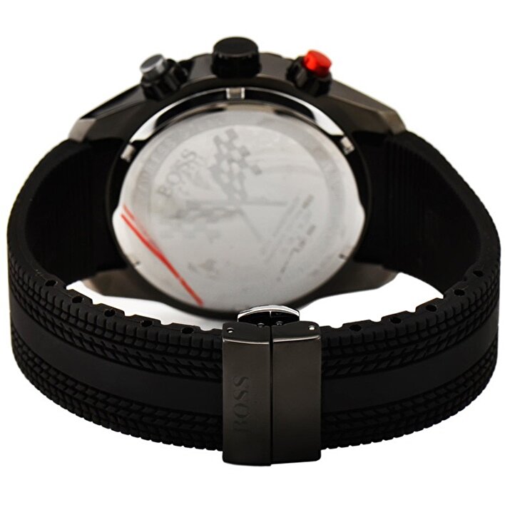 Hugo Boss Motorsport Special Edition Black Dial Black Rubber Strap Watch For Men - HB1512662 Buy Now By Hugo Boss