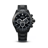 Hugo Boss Ikon Chronograph Black Dial Black Steel Strap Watch for Men - 1512961 Buy Now By Hugo Boss
