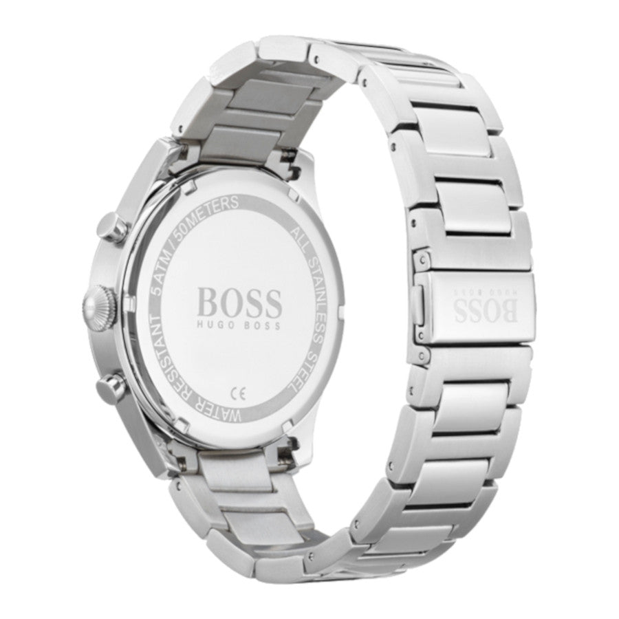 Hugo Boss Pioneer Black Dial Silver Steel Strap Watch for Men - 1513712 Buy Now By Hugo Boss