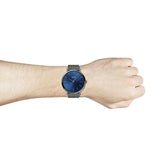 Hugo Boss Horizon Blue Dial Black Mesh Bracelet Watch for Men - 1513734 Buy Now By Hugo Boss