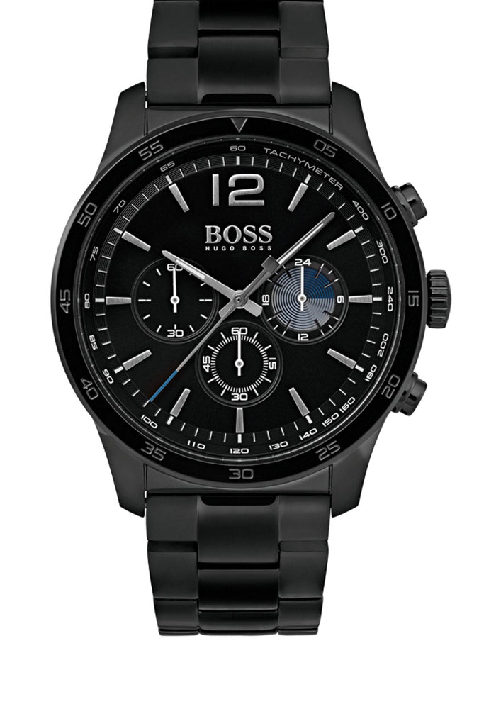 Hugo Boss Professional Black Dial Black Steel Strap Watch for Men - 1513528 Buy Now By Hugo Boss