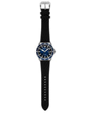Emporio Armani Diver Three-Hand Quartz Blue Dial Blue Leather Strap Watch For Men - AR11516 Buy Now By Emporio Armani