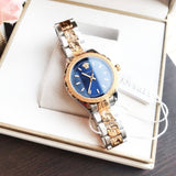 Versace Hellenyium Blue Dial Two Tone Steel Strap Watch for Women - V12060017 Buy Now By Versace