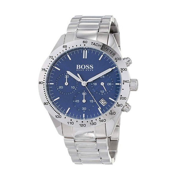 Hugo Boss Talent Blue Dial Silver Steel Strap Watch for Men - 1513582 Buy Now By Hugo Boss