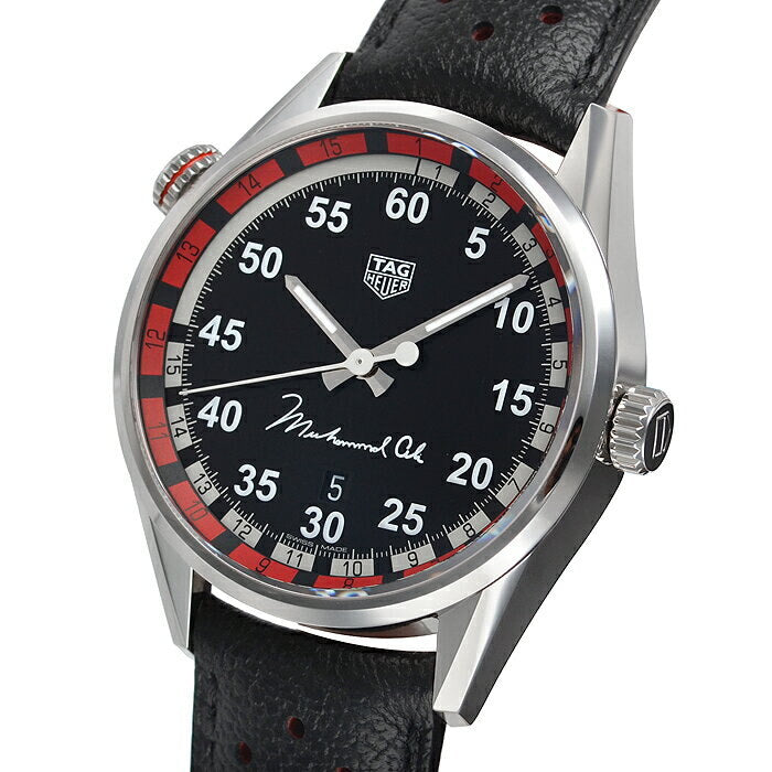 Tag Heuer Carrera Muhammad Ali Black Dial Watch for Men - WAR2A11.FC6337 Buy Now By Tag Heuer