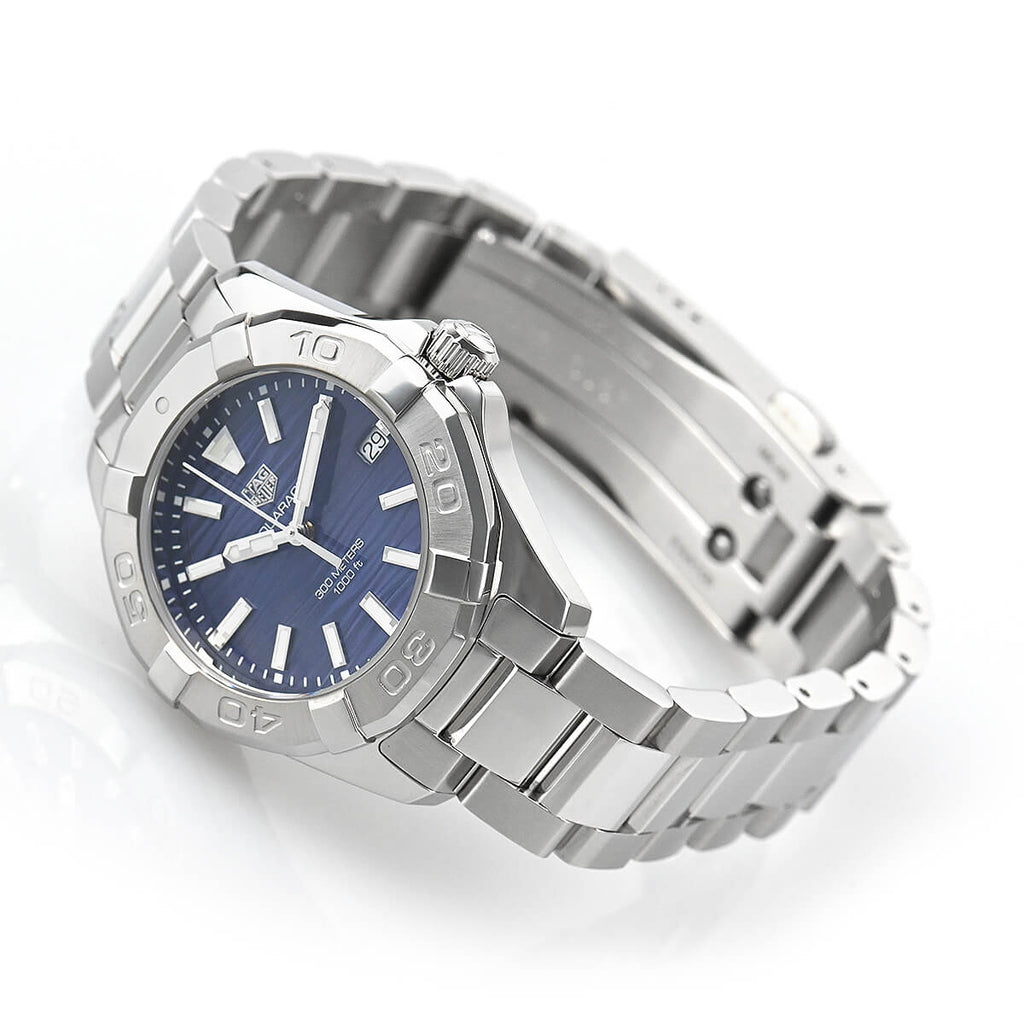 Tag Heuer Aquaracer Blue Dial Silver Steel Strap Watch for Women - WBD131D.BA0748 Buy Now By Tag Heuer