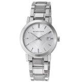 Burberry The City Silver Dial Silver Steel Strap Watch for Women - BU9000 Buy Now By Burberry