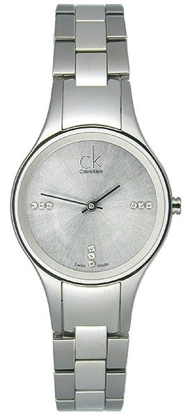 Calvin Klein Simplicity Silver Dial Silver Steel Strap Watch for Women - K4323120 Buy Now By Calvin Klein