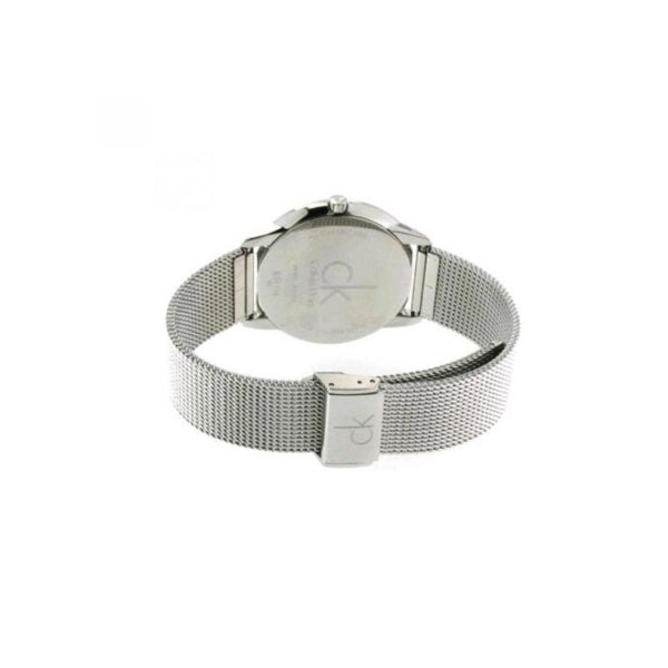 Calvin Klein Minimal Grey Dial Silver Mesh Bracelet Watch for Men - K3M22124 Buy Now By Calvin Klein