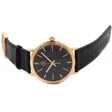 Calvin Klein Surround Black Dial Black Leather Strap Watch for Men - K3W216C1 Buy Now By Calvin Klein