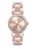 Michael Kors Delray Rose Gold Dial Rose Gold Steel Strap Watch for Women - MK4322 Buy Now By Michael Kors
