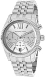 Michael Kors Lexington Silver Dial Silver Steel Strap Watch for Women - MK5555 Buy Now By Michael Kors