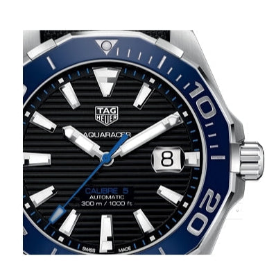 Tag Heuer Aquaracer Black Dial Watch for Men - WAY201C.FC6395 Buy Now By Tag Heuer