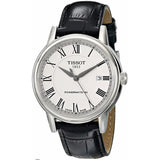 Tissot Carson Powermatic 80 White Dial Black Leather Strap Watch For Men - T085.407.16.013.00 Buy Now By Tissot