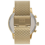 Tommy Hilfiger Kane White Dial Gold Mesh Bracelet Watch for Men - 1710403 Buy Now By Tommy Hilfiger