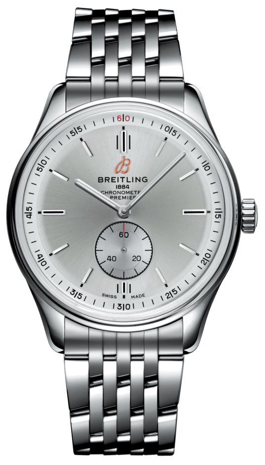 Breitling Premier Automatic 40mm Stainless Steel Silver Dial Mens Watch - A37340351G1A1 Buy Now By Breitling