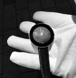 Calvin Klein Chic Black Dial Black Leather Strap Watch for Women - K7N23CB1 Buy Now By Calvin Klein