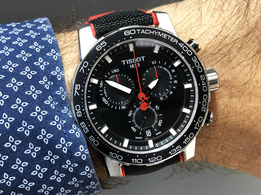 Tissot Supersport Vuelta Special Edition Chrono Black Dial Black Nylon Strap Watch for Men - T125.617.17.051.01 Buy Now By Tissot