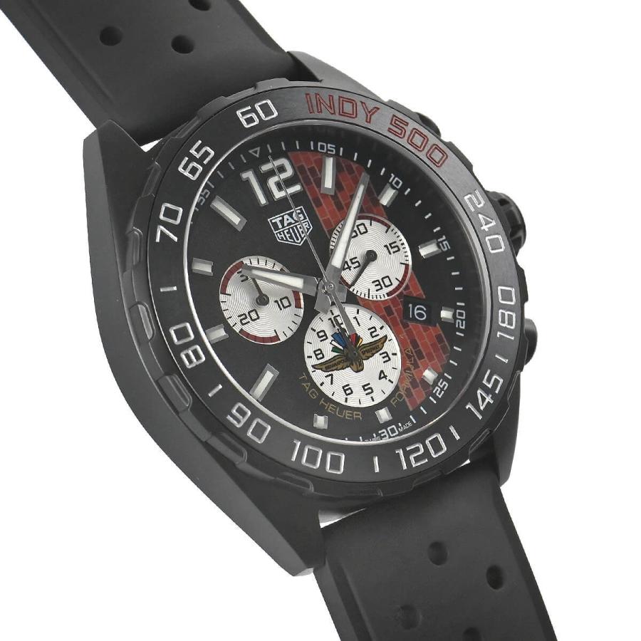 Tag Heuer Formula 1 Indy 500 Limited Edition Chronograph Black Dial Black Rubber Strap Watch for Men - CAZ101AD.FT8024 Buy Now By Tag Heuer