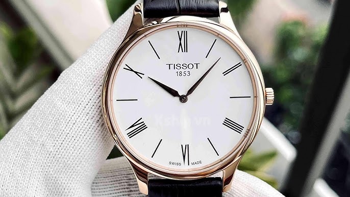 Tissot Tradition 5.5 White Dial Brown Leather Strap Watch for Men - T063.409.36.018.00 Buy Now By Tissot