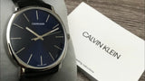 Calvin Klein Posh Black Dial Black Leather Strap Watch for Men - K8Q311C1 Buy Now By Calvin Klein