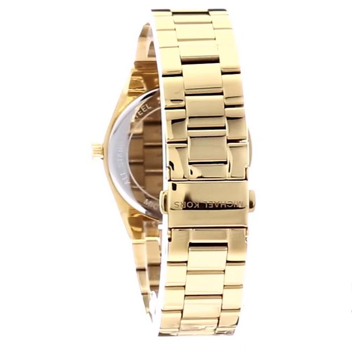 Michael Kors Channing Quartz Gold Dial Gold Steel Strap Watch For Women - MK6623 Buy Now By Michael Kors