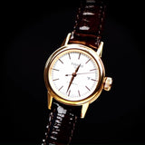 Tissot Carson Automatic White Dial Brown Leather Strap Watch For Women - T085.207.36.011.00 Buy Now By Tissot