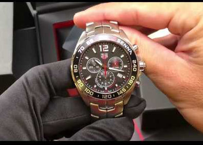 Tag Heuer Senna Black Dial Watch for Men - CAZ1015.BA0883