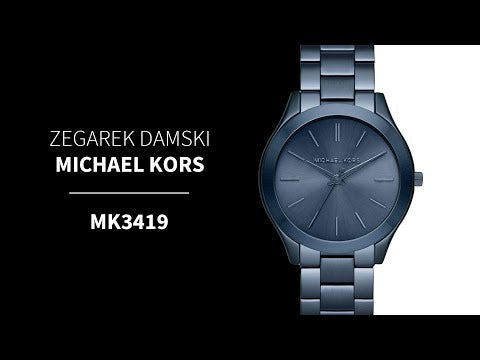 Michael Kors Runway Quartz Blue Dial Blue Steel Strap Watch For Women - MK3419 Buy Now By Michael Kors