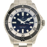Breitling Superocean Automatic 44mm Blue Dial Silver Steel Strap Watch for Men - A17376211C1A1 Buy Now By Breitling