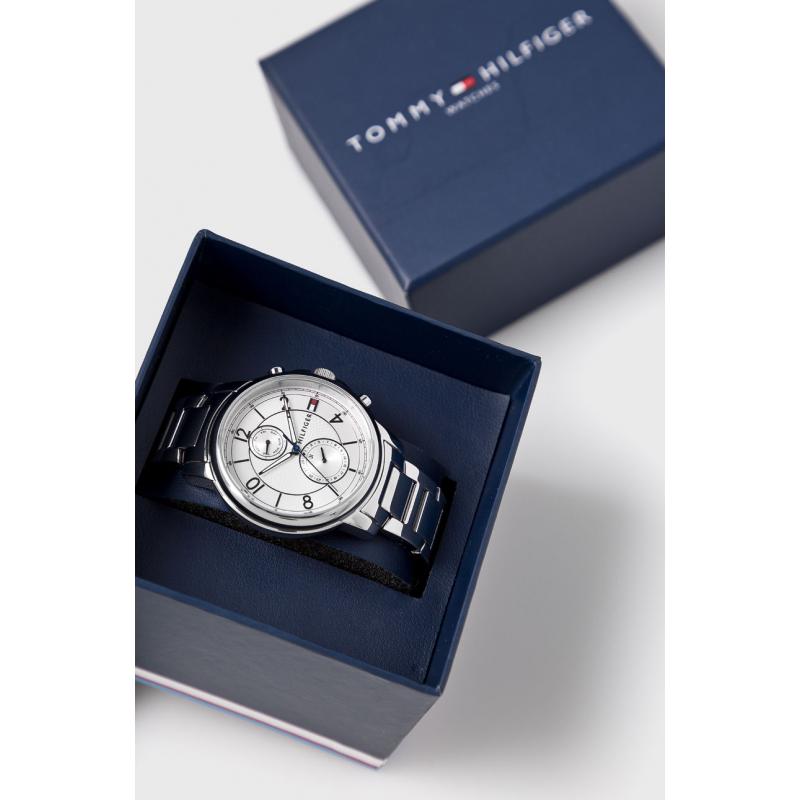 Tommy Hilfiger Claudia White Dial Silver Steel Strap Watch for Women - 1781819 Buy Now By Tommy Hilfiger