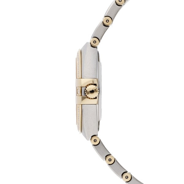 Omega Constellation Quartz Diamonds Blue Dial Two Tone Steel Strap Watch for Women - 131.20.25.60.53.002 Buy Now By Omega