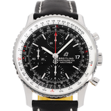 Breitling Navitimer 1 Chronograph 41mm Automatic Black Dial Black Leather Strap Mens Watch - A13324121B1P1 Buy Now By Breitling