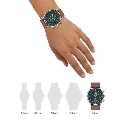 Hugo Boss Spirit Grey Dial Brown Leather Strap Watch for Men - 1513691 Buy Now By Hugo Boss