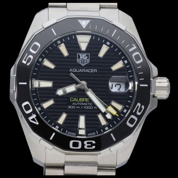 Tag Heuer Aquaracer Black Dial Watch for Men - WAY211A.BA0928 Buy Now By Tag Heuer
