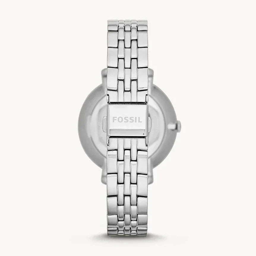 Fossil Jacqueline White Dial Silver Steel Strap Watch for Women - ES3920 Buy Now By Fossil