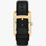 Michael Kors Monroe Three Hand Black Dial Black Leather Strap Watch for Women - MKO1027 Buy Now By Michael Kors