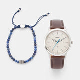 Fossil Minimalist Off White Dial Brown Leather Strap Watch for Men - FS5306 Buy Now By Fossil