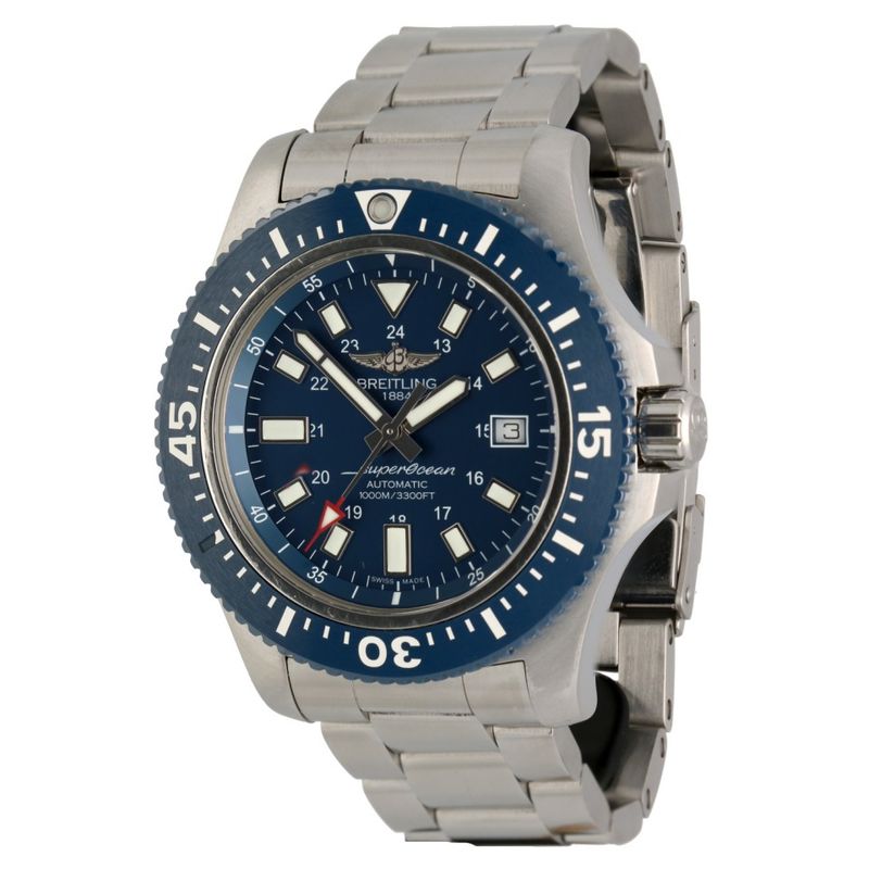 Breitling Superocean II Special Mariner Blue Ceramic Bezel 44mm Mens Watch - Y1739316/C959 Buy Now By Breitling