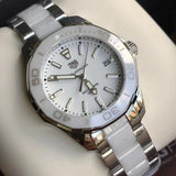 Tag Heuer Aquaracer Quartz White Dial Two Tone Steel Strap Watch Women - WAY131B.BA0914 Buy Now By Tag Heuer