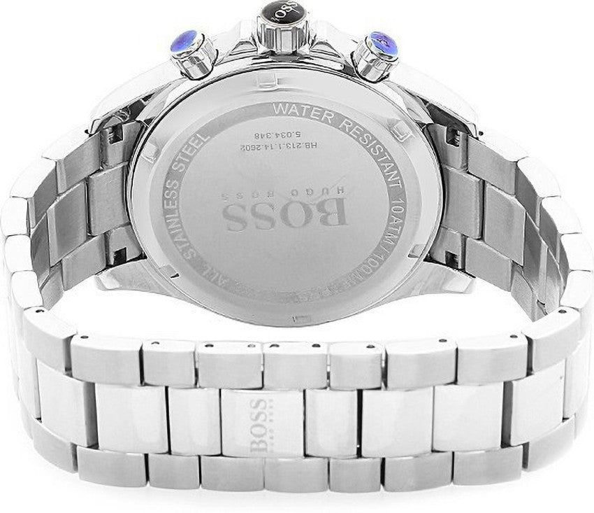 Hugo Boss Driver Black Dial Silver Steel Strap Watch for Men - 1512883 Buy Now By Hugo Boss