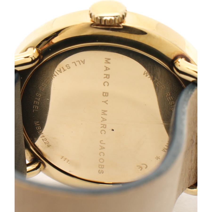 Marc Jacobs Blade Blue Dial Blue Leather Strap Watch for Women - MBM1224 Buy Now By Marc Jacobs