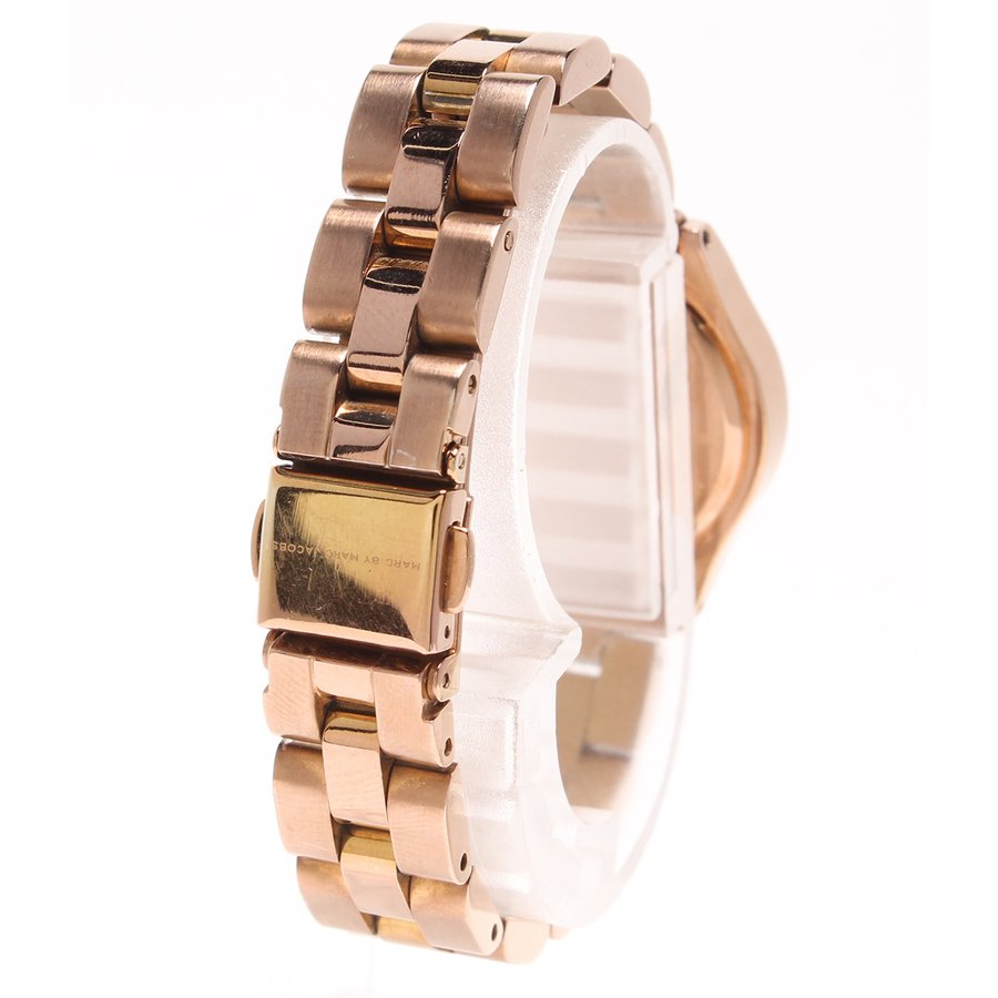 Marc Jacobs Blade White Dial Rose Gold Steel Strap Watch for Women - MBM3076 Buy Now By Marc Jacobs