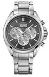 Hugo Boss Driver Black Dial Silver Steel Strap Watch for Men - 1512883 Buy Now By Hugo Boss