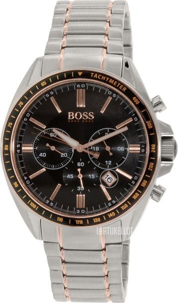 Hugo Boss Driver Sport Grey Dial Grey Steel Strap Watch for Men - 1513094 Buy Now By Hugo Boss