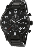 Hugo Boss Chronograph Black Dial Black Steel Strap Watch for Men - 1513180 Buy Now By Hugo Boss