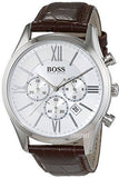 Hugo Boss Attitude White Dial Brown Leather Strap Watch for Men - 1513609 Buy Now By Hugo Boss
