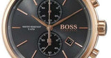 Hugo Boss Jet Grey Dial Brown Leather Strap Watch for Men - 1513281 Buy Now By Hugo Boss